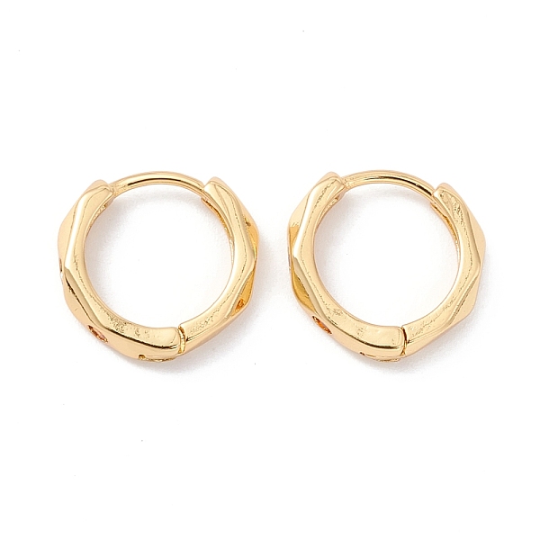 

PandaHall Real 18K Gold Plated Cubic Zirconia Huggie Hoop Earrings for Girl Women, Colorful, 10 Gauge, 2.5x12mm, Pin: 1mm Cubic Zirconia...