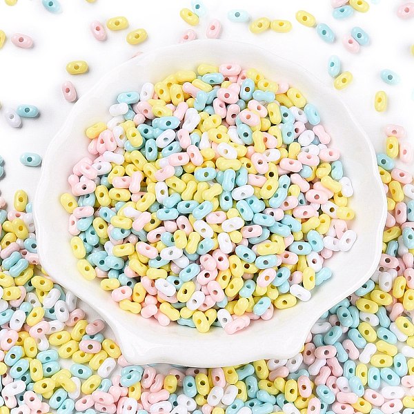 Opaque Acrylic Beads - image