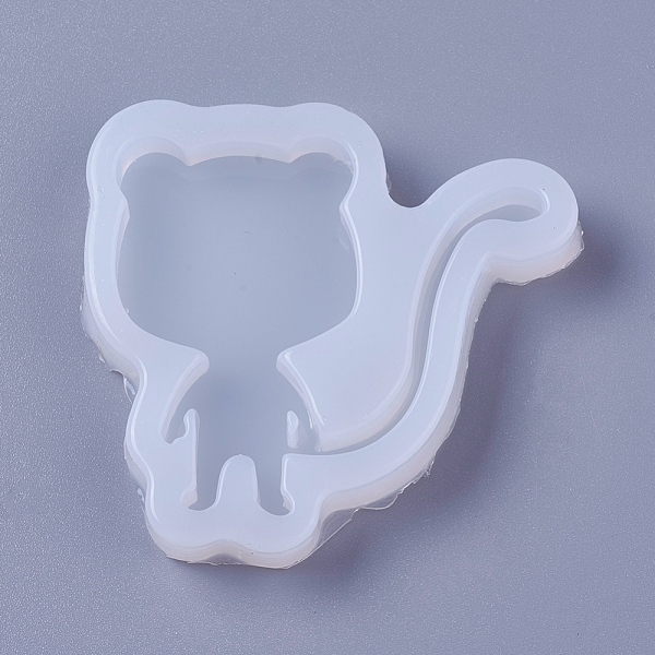 

PandaHall Food Grade Silicone Molds, Resin Casting Molds, For UV Resin, Epoxy Resin Jewelry Making, Monkey, White, 53x55x8mm Silicone Monkey...