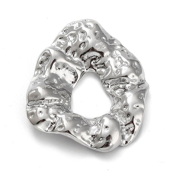 

PandaHall 304 Stainless Steel Linking Rings, Hammered Irregular Oval Connector, Stainless Steel Color, 30.5x24.5x5mm, Inner Diameter: 11x8mm...