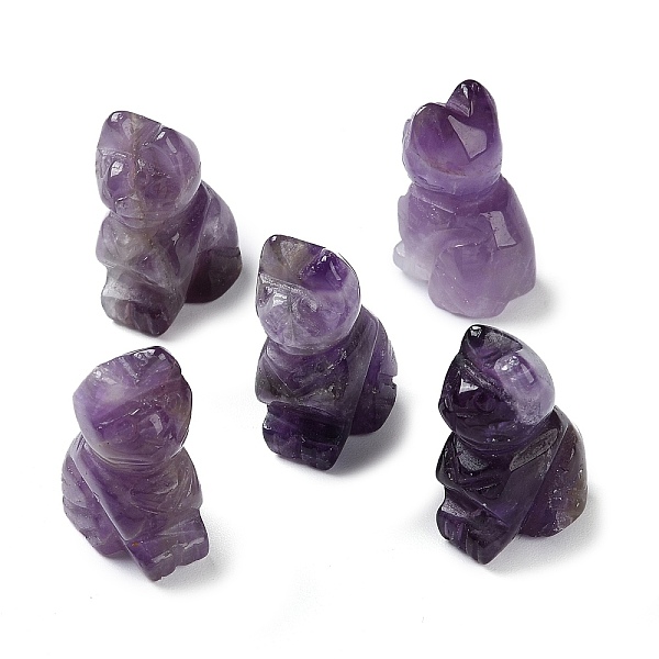 Heilfiguren Aus Natürlichem Amethyst