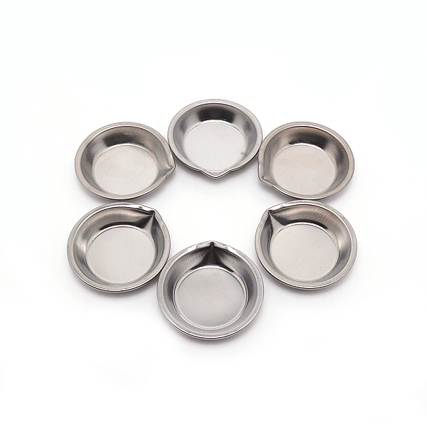 

PandaHall Unicraftale Stainless Steel Color Palette, Flat Round, Stainless Steel Color, 50x48x8mm Stainless Steel Flat Round
