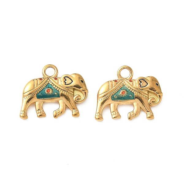 304 Stainless Steel Enamel Pendants