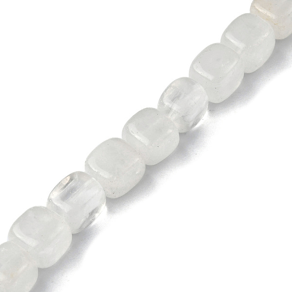 

PandaHall Natural Quartz Crystal Beads Strands, Rock Crystal, Cuboid, 8.5~11x7.5~9x7.5~9mm, Hole: 1.2mm, about 20pcs/strand, 7.72~8.74 inch...