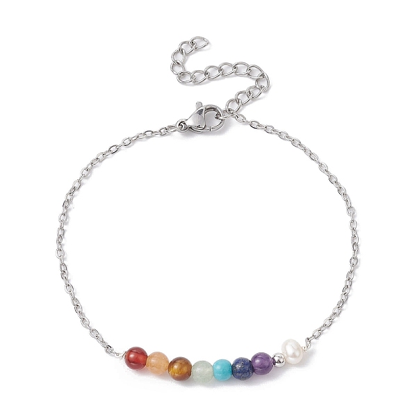 Braccialetti Con Perline Miste Naturali E Sintetiche A Tema Chakra