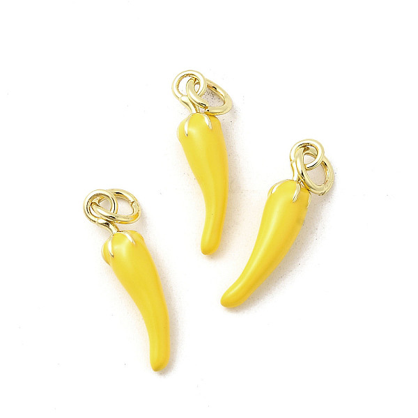 Brass Enamel Pendan… - image
