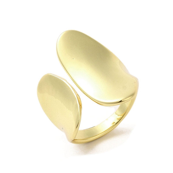

PandaHall Rack Plating Brass Finger Ring, Cuff Ring, Long-Lasting Plated, Cadmium Free & Lead Free, Real 18K Gold Plated, Inner Diameter...