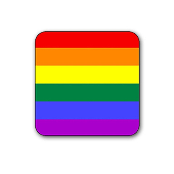 

PandaHall Pride Rainbow Flag Theme Tinplate Brooch, Square, Colorful, 50x50mm Tinplate Square