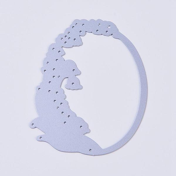 

PandaHall Carbon Steel Cutting Dies Stencils, for DIY Scrapbooking/Photo Album, Decorative Embossing DIY Paper Card, Wreath, Matte Platinum...
