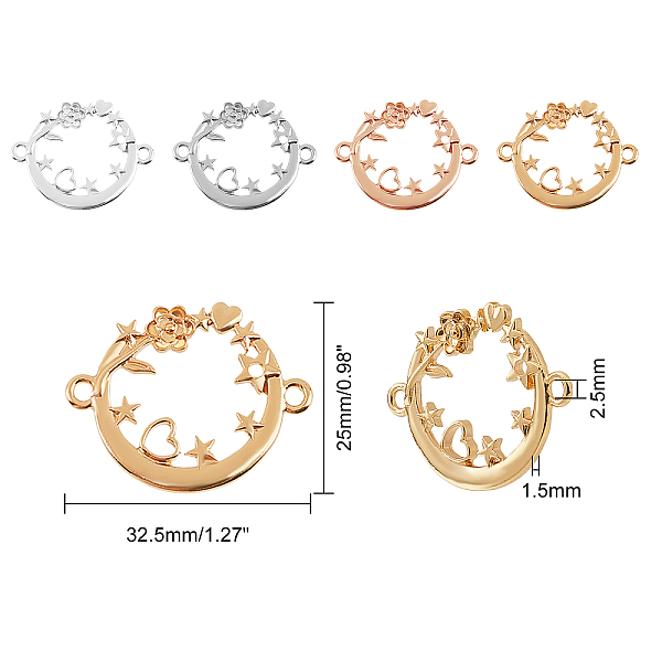 

PandaHall Olycraft Alloy Kitten Open Back Bezel Links, for DIY UV Resin, Epoxy Resin, Pressed Flower Jewelry, Cadmium Free & Lead Free, Flat...