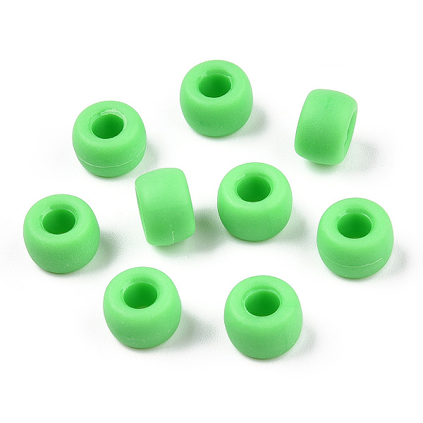 Opaque Plastic Beads - image