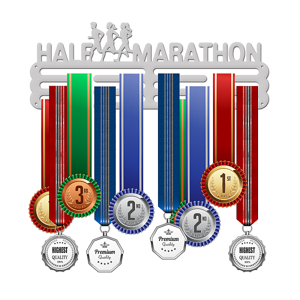 Half MarathonTheme Iron Medal Hanger Holder Display Wall Rack