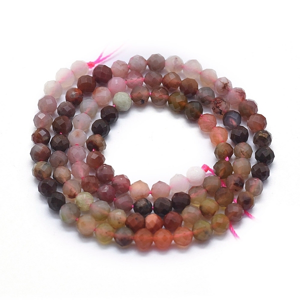 Natural Multi-Color Agate Beads  Strands