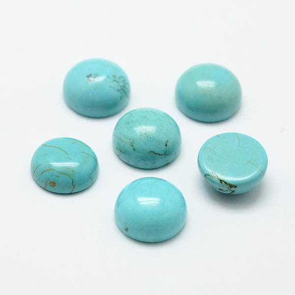 Cabochons En Howlite Naturelle