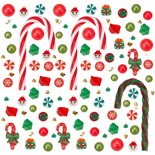 クリスマステーマの花瓶詰め物