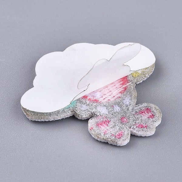 

PandaHall Computerized Embroidery Cloth Self Adhesive Reusable Patches, Stick on Patch, for Kids Clothing, Jackets, Jeans, Backpacks, Heart...