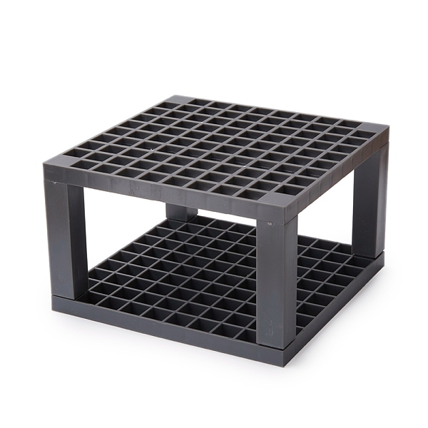 

PandaHall 96 Holes Plastic Pencil & Brush Holder, Desk Stand Organizer Holding Rack, for Pens, Paint Brushes, Colored Pencils, Markers, Gray...