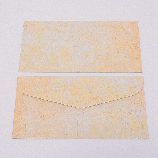 

PandaHall Paper Letter Stationery, Rectangle, Moccasin, 11x22x0.03cm Paper Rectangle Orange