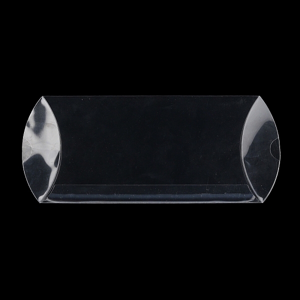 

PandaHall Transparent PVC Pillow Box, Candy Treat Gift Box, Pillow Box, for Wedding Party Baby Shower Packing Box, Rectangle, Clear...