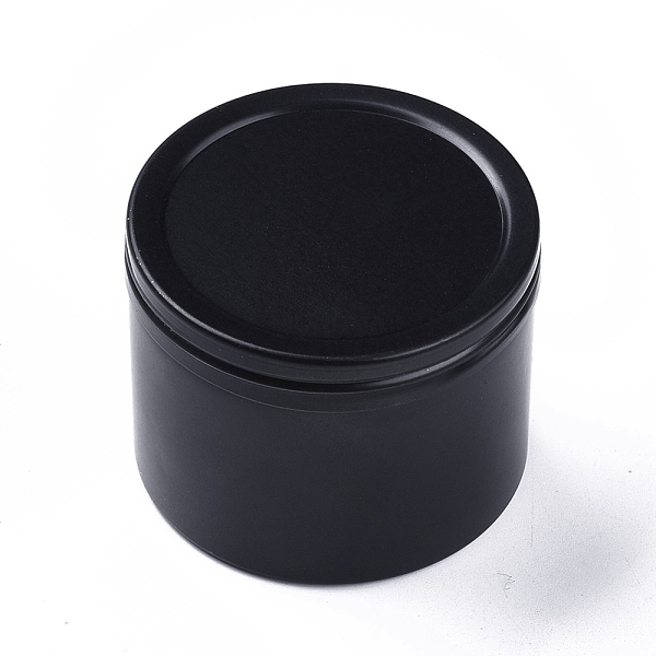 

PandaHall Round Aluminium Tin Cans, Aluminium Jar, Storage Containers for Cosmetic, Candles, Candies, with Screw Top Lid, Gunmetal, 5.1x4cm...
