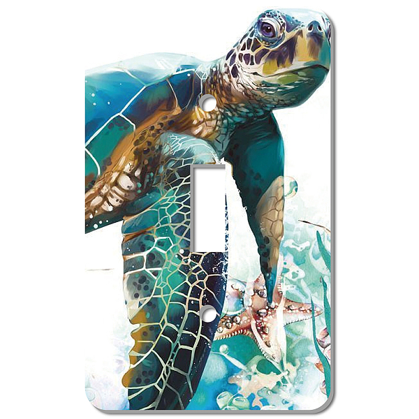 

PandaHall CREATCABIN 2Pcs Acrylic Light Switch Plate Outlet Covers, with Iron Screws, Wall Switch Plates Decoration, Rectangle, Tortoise...