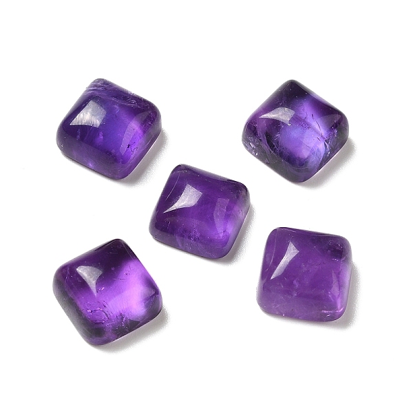 

PandaHall Natural Amethyst Cabochons, Square, Square, 10x10x6mm Amethyst Square