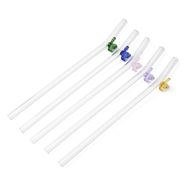 Handmade Glass Drinking Straws