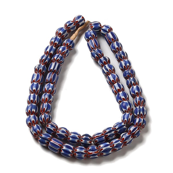 

PandaHall Handmade Nepalese Lampwork Beads, Round, Blue, 10~13x9~12mm, Hole: 2~3mm, about 60~65pcs/strand, 25.20~25.98''(64~66cm) Lampwork...