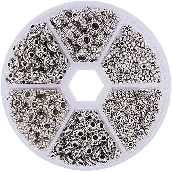 Tibetische Silber Spacer Beads Sets