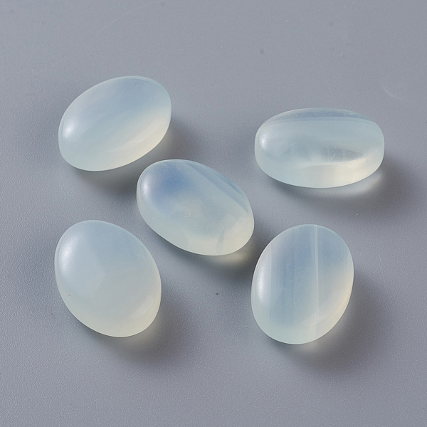 

PandaHall Opalite Beads, No Hole/Undrilled, Oval, 24.5~25.5x17.5~18x8~10mm Opalite Oval