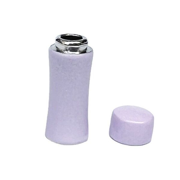 

PandaHall Miniature Alloy Vacuum-insulated Bottle Display Decorations, for Dollhouse, Rectangle, Thistle, 9x25mm Alloy Purple