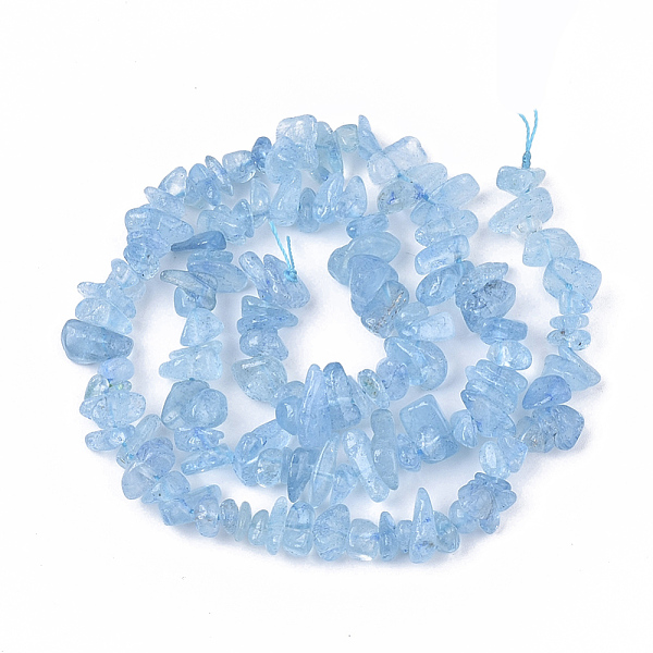 

PandaHall Natural Aquamarine Beads Strands, Chip, Grade A, 5~15x5~10x2~7mm, Hole: 1mm, about 130~140 pcs/Strand, 15.75 inch(40cm) Aquamarine...