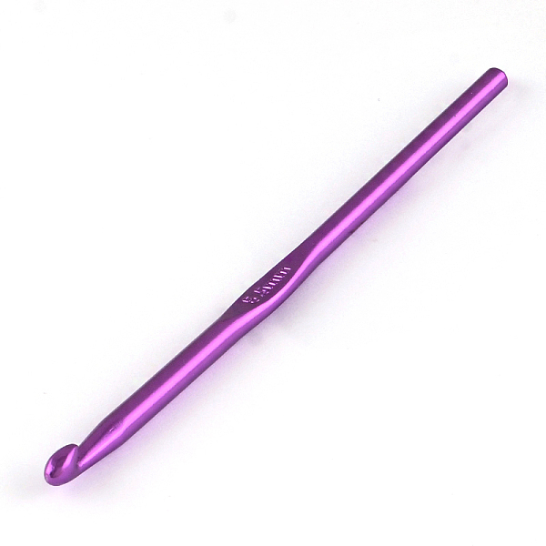 

PandaHall Random Single Color Aluminum Crochet Hooks, Single Color per Bag, Pin: 5.5mm, 148x5.5mm Aluminum Multicolor