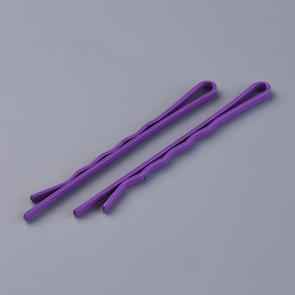 

PandaHall Iron Hair Bobby Pins, Mixed Color, 55.5x2x4mm Iron Multicolor