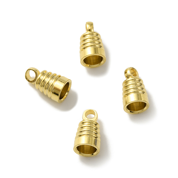 

PandaHall Brass Pendant Bail, Lead Free & Cadmium Free, Real 24K Gold Plated, 8.5x5mm, Hole: 1.6mm Brass