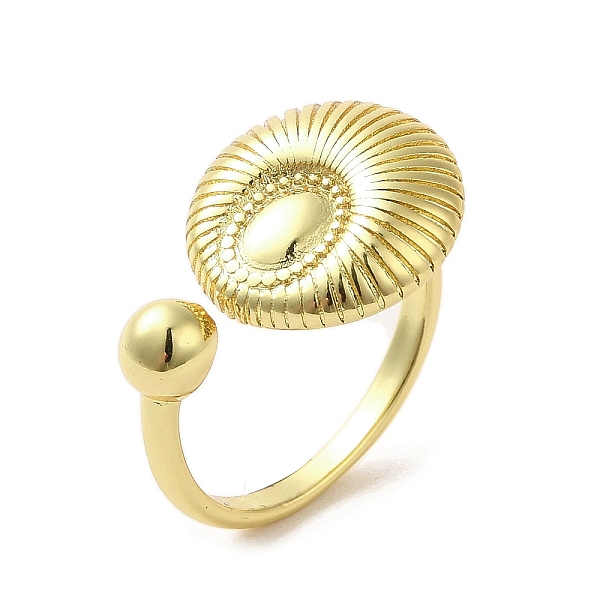 

PandaHall Rack Plating Brass Finger Ring, Cuff Ring, Long-Lasting Plated, Cadmium Free & Lead Free, Real 18K Gold Plated, US Size 8 1/4...
