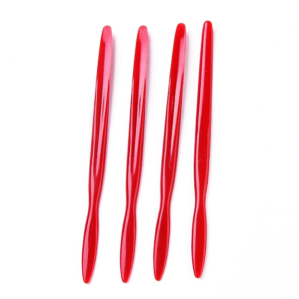 

PandaHall Sculpture Clay Tool, Clay Art Tool, Red, 17.2x1x0.5cm Plastic Red