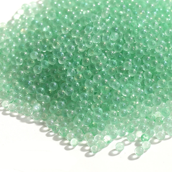 

PandaHall Luminous DIY Nail Art Decoration Mini Glass Beads, Tiny Caviar Nail Beads, Glow In The Dark, Round, Medium Aquamarine, 2mm Glass...