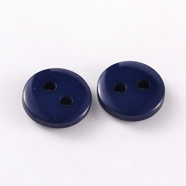 2-дырочные плоские круглые смолы швейные кнопки для дизайна костюма