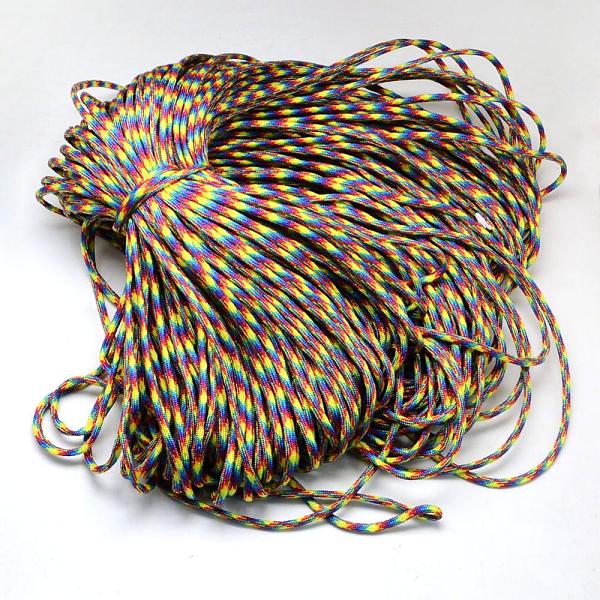 

PandaHall 7 Inner Cores Polyester & Spandex Cord Ropes, for Rope Bracelets Making, Colorful, 4mm, about 109.36 yards(100m)/bundle...