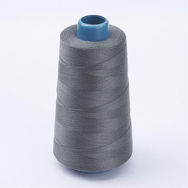 

PandaHall Polyester Thread, Gray, 0.28mm, about 1749.78 yards(1600m)/roll Polyester Gray