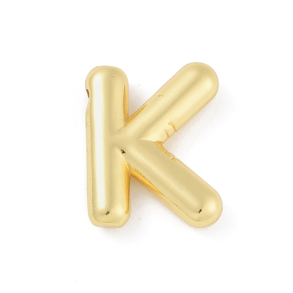 

PandaHall Rack Plating Brass Pendants, Long-Lasting Plated, Lead Free & Cadmium Free, Real 18K Gold Plated, Letter K, 18x13.5x4mm, Hole...