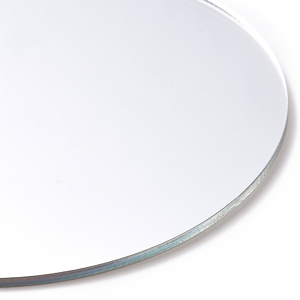 PVC Flat Round Shape Mirror