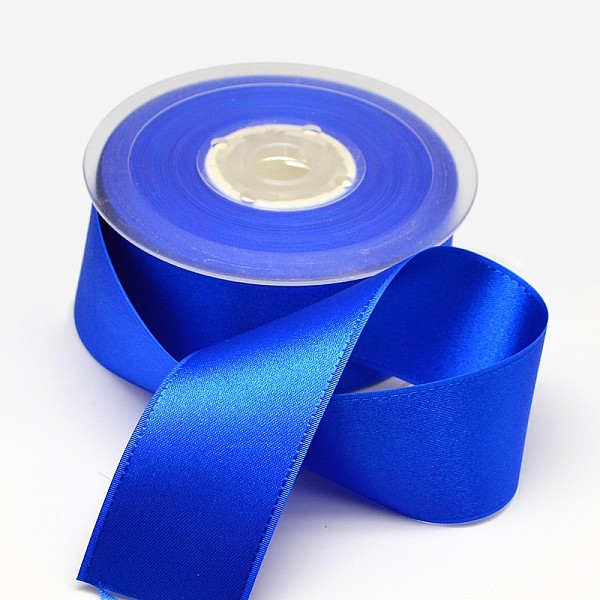 

PandaHall Grosgrain Ribbon for Wedding Festival Decoration, Royal Blue, 1-1/2 inch(38mm), about 100yards/roll(91.44m/roll) Polyester None...