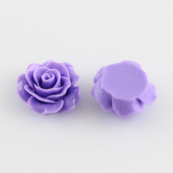 Flat Back Hair & Costume Accessories Ornaments Scrapbook Embellishments Resin Flower Rose Cabochons