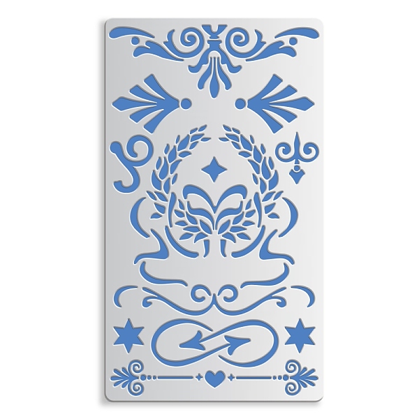 

PandaHall Stainless Steel Cutting Dies, with Steel, for DIY Scrapbooking/Photo Album, Decorative Embossing DIY Paper Card, Floral Pattern...