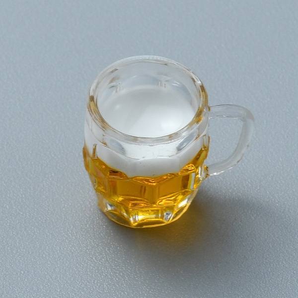 Resin Mini Dollhouse Beer Simulation Food