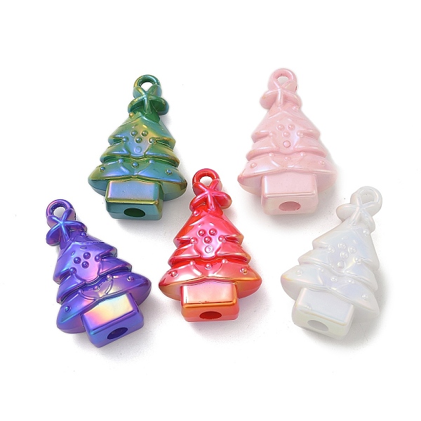 クリスマステーマ UVメッキアクリルパーツ