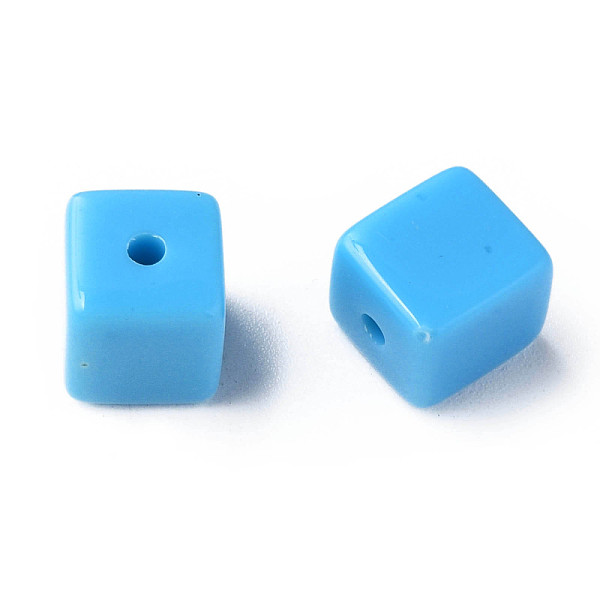 Opaque Acrylic Beads - image