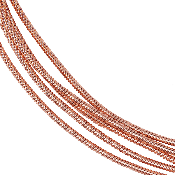 

PandaHall BENECREAT 40G French Copper Wire Grimp Wire, Round Flexible Coil Wire, Metallic Thread for Embroidery and Jewelry Making, Rose...
